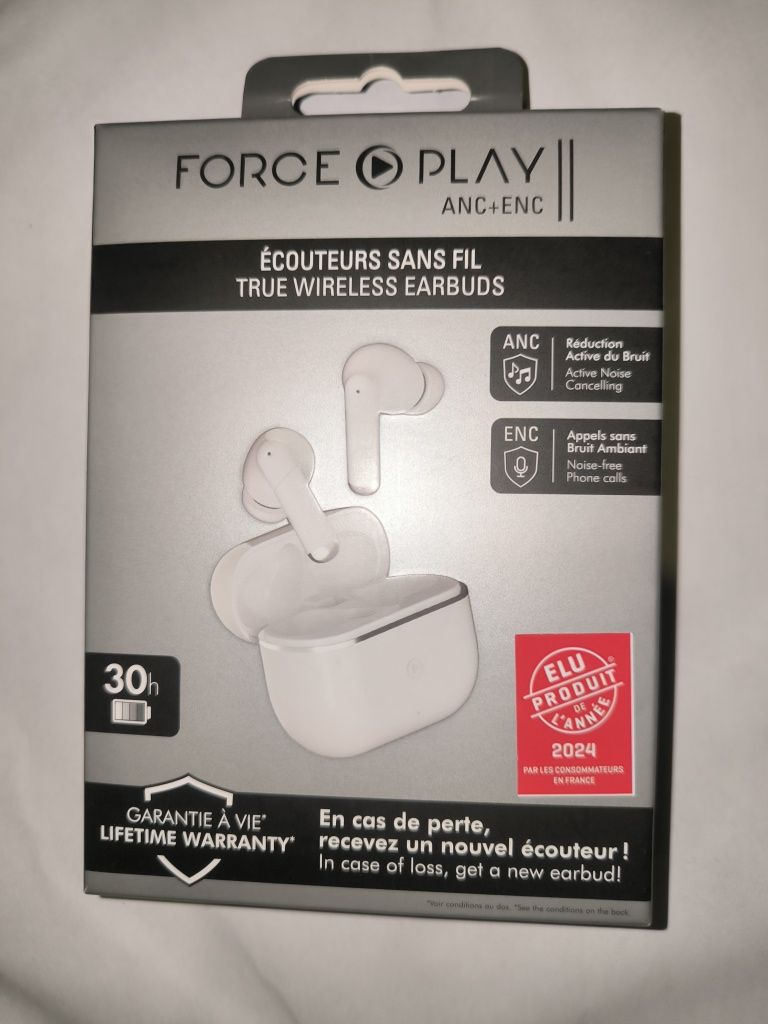 Force Play II – Auriculares True Wireless Bluetooth (Noise Cancelling)