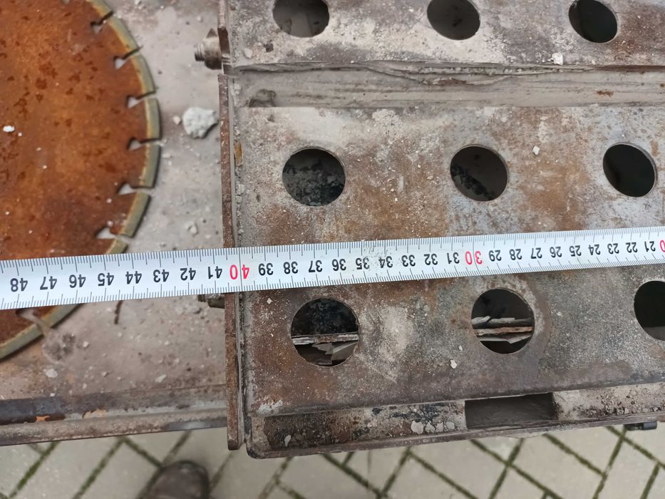 Piła do cięcia kostki brukowej fi 400 2,2kw 230v