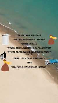 Sprzątanie - opróżnianie mieszkań, czyszczenie piwnic, strychów !