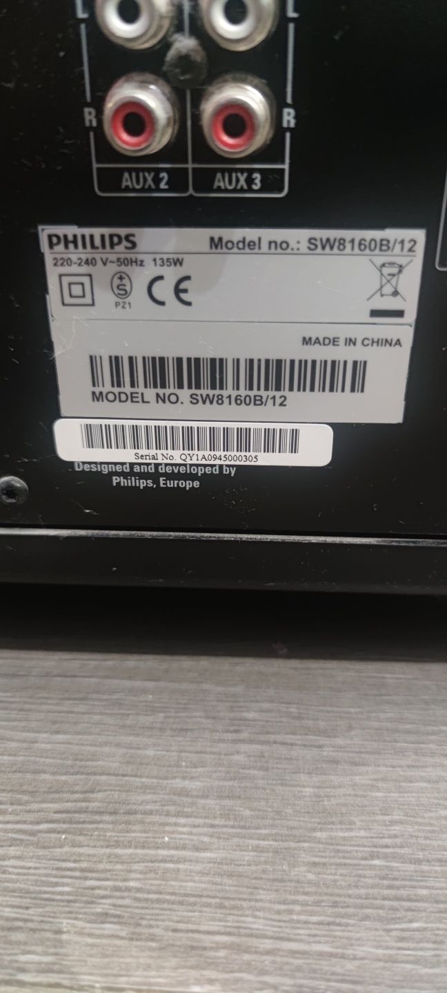 Кінотеатр Philips HTS8160B SoundBar