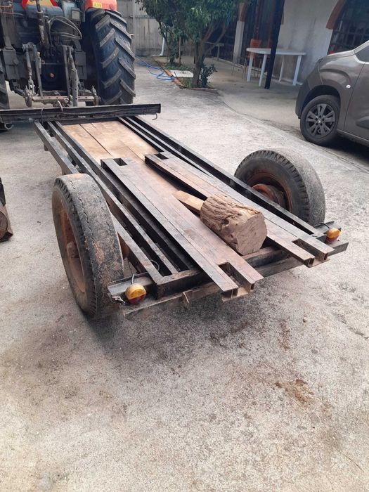 Reboque porta Máquinas com Rampas