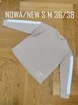 Nowa bluza damska beżowa S M 36/38 bez kaptura