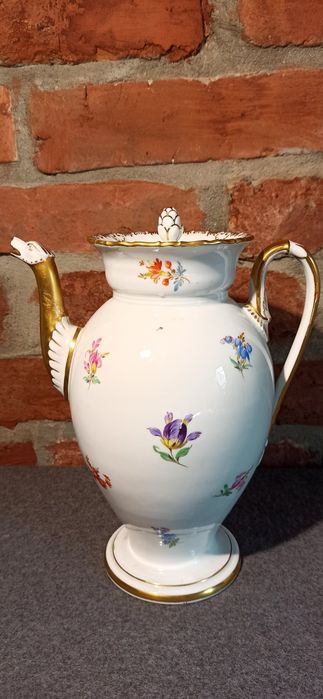 Królewska Porcelana MEISSEN Dzbanek do kawy Miśnia