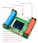 18650 ładowarka miernik ogniw Li-ion LCD tester rezystancji wewnentrz.