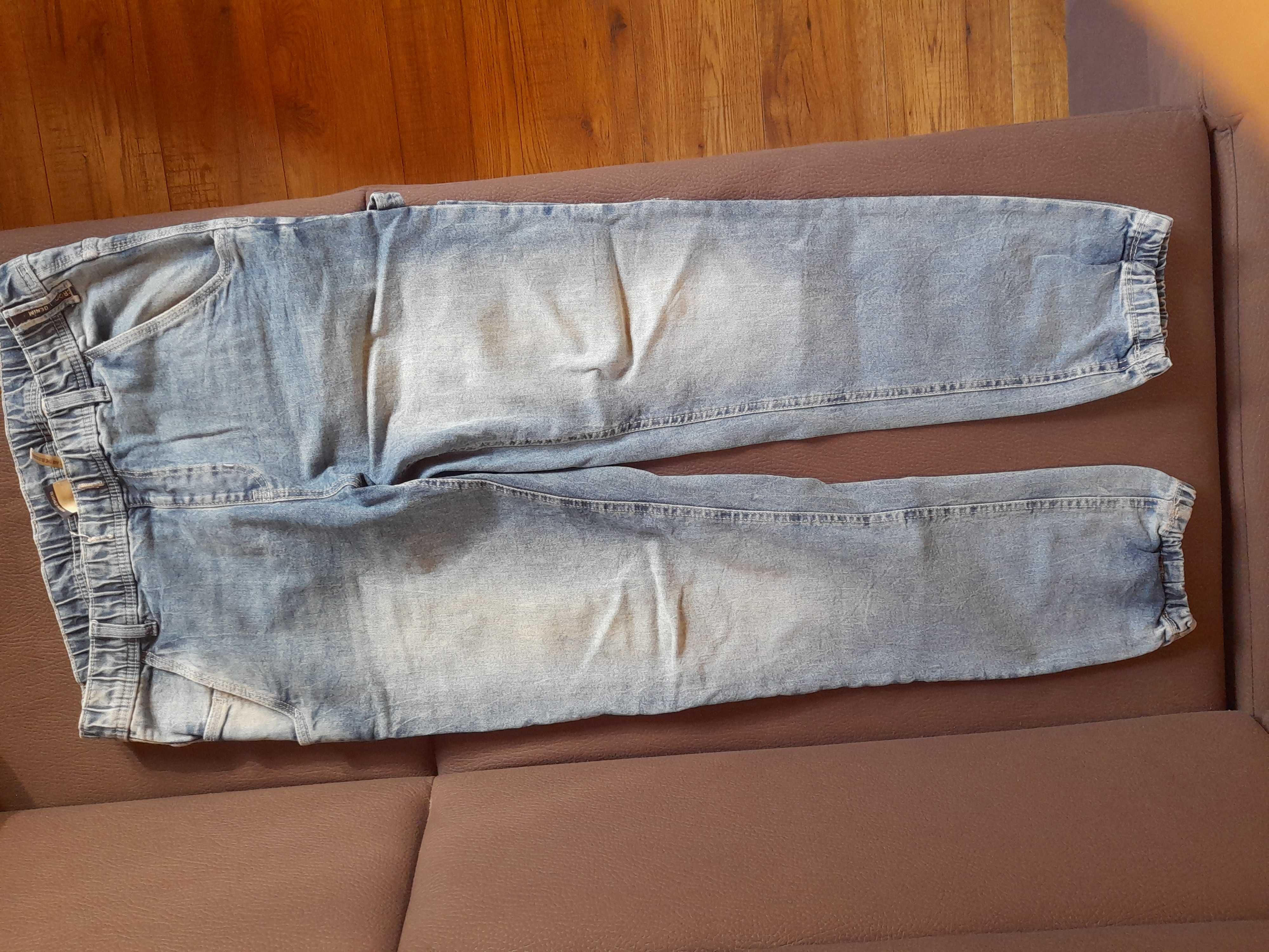 CROPP spodnie męskie jeansy niebieskie W36/L34