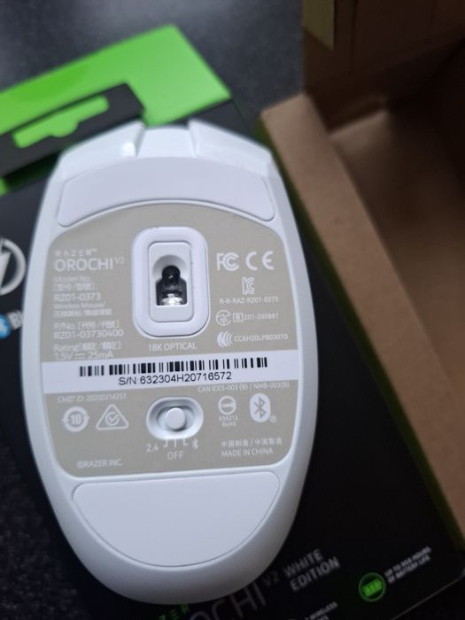 Myszka Razer biała