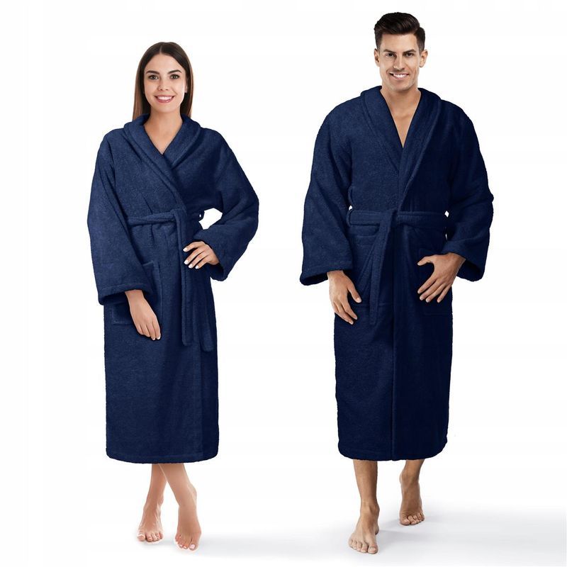 Szlafrok Bawełna Frotte Unisex rozm. Xs
