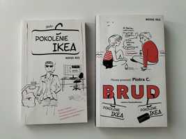 Pokolenie Ikea i Brud - Piotr C. -  2 książki