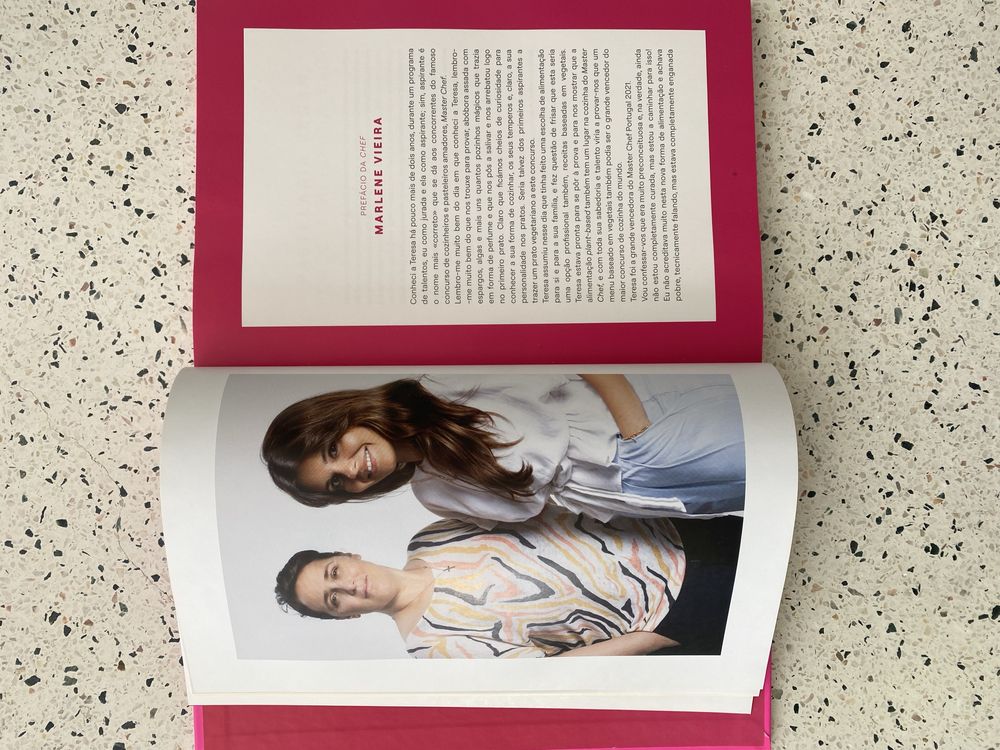 Livro de receitas vegan Sweet da teresa horta colaço (masterchef)
