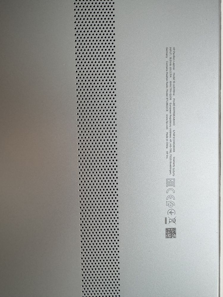 Laptop hp pavillon 2020