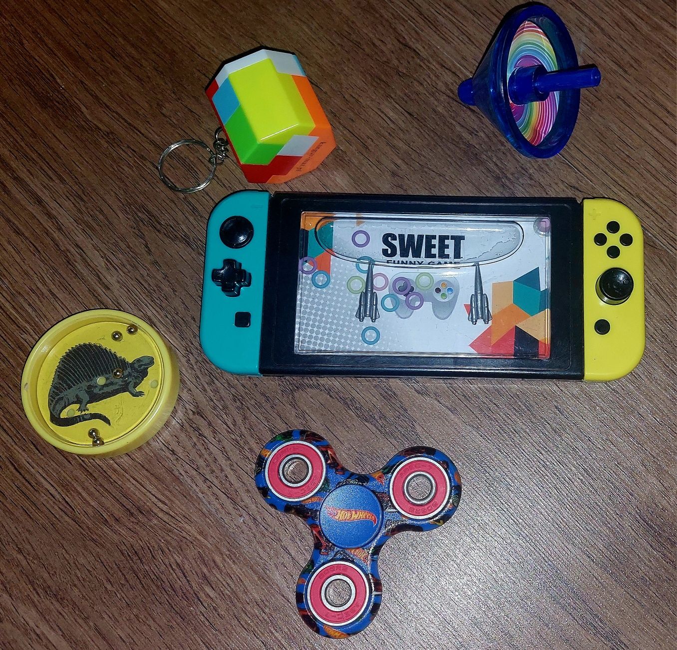 Hot Wheels spinner Flipper gra zręcznościowa łamigłówka bączek
