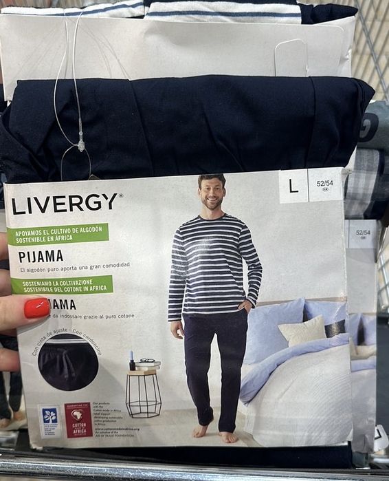 Піжама livergi чоловіча трикотаж  бавовна