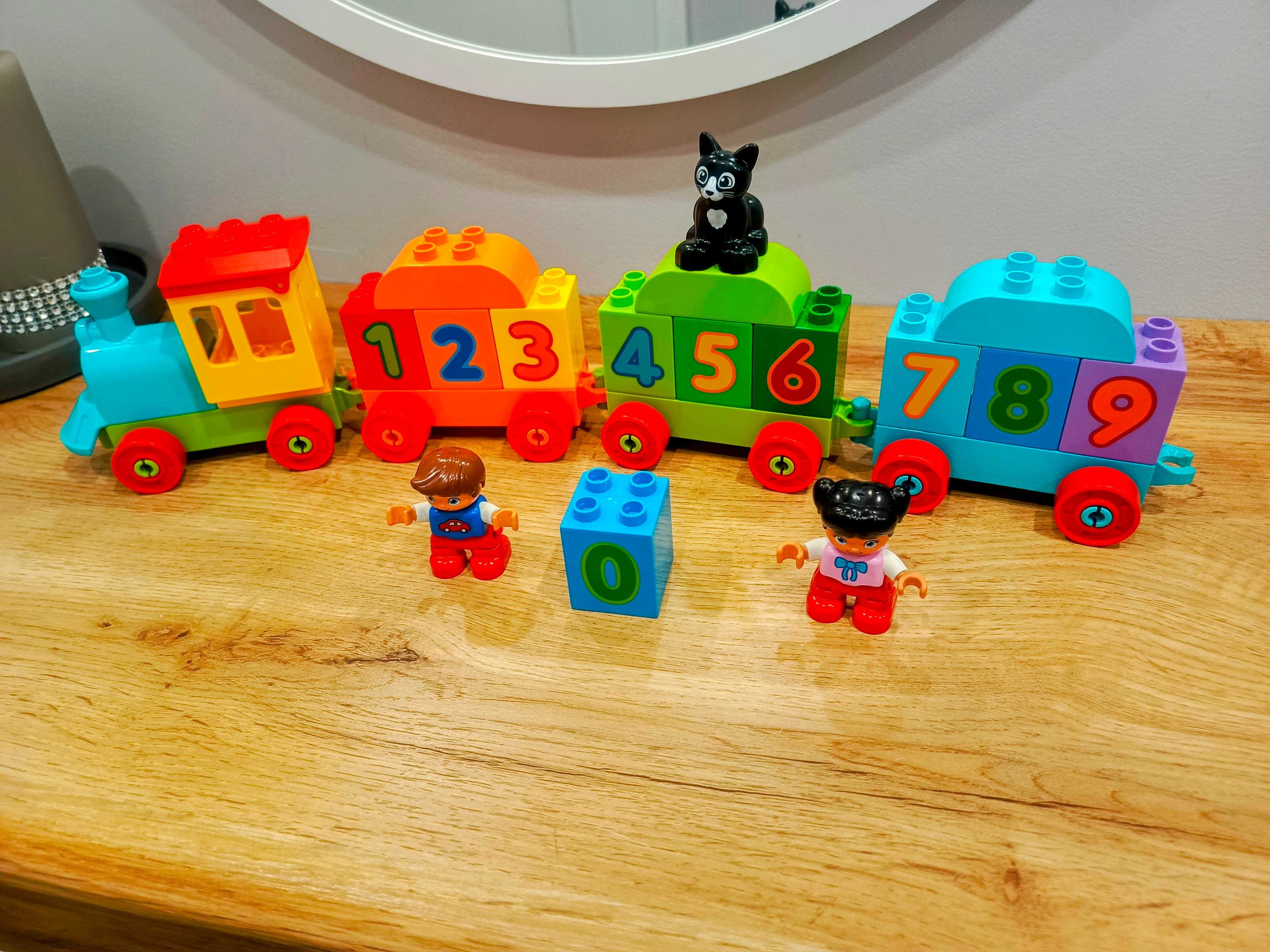 LEGO DUPLO - 10847 - Cały zestaw "Pociąg z cyferkami"