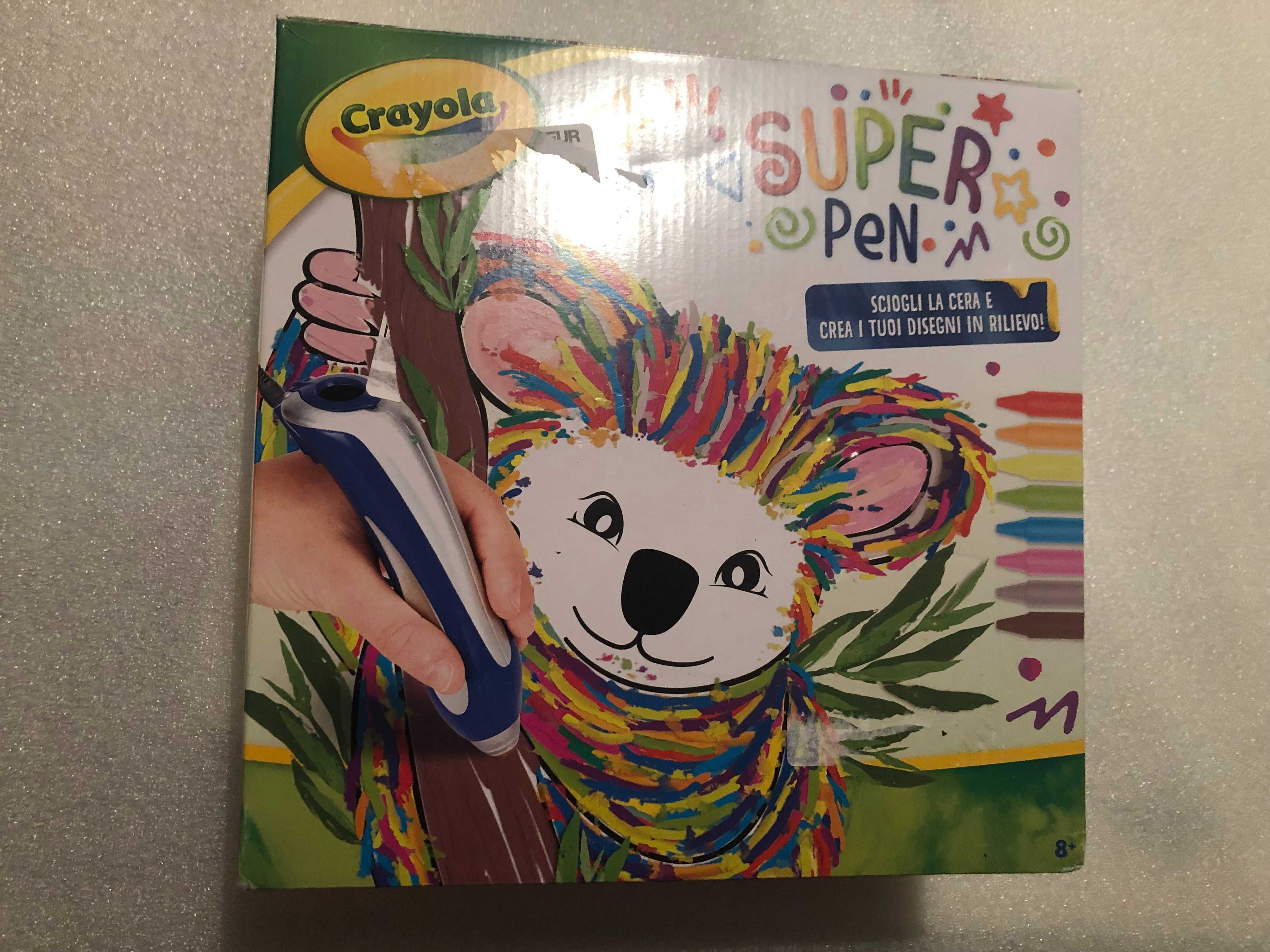 CRAYOLA Super Pen Koala, długopis do topienia kredek świecowych