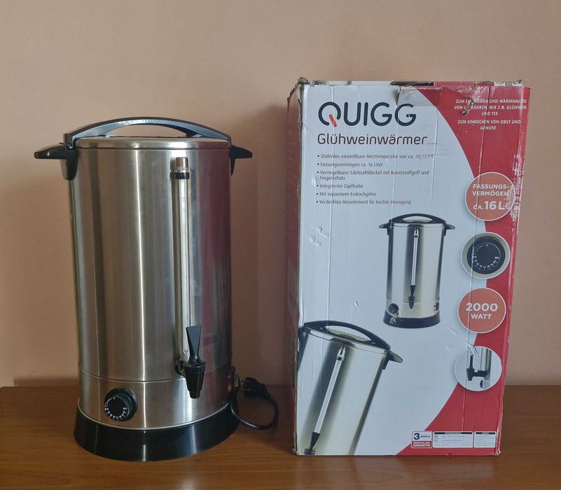 Глінтвейниця (Термопот),Електротермос QUIGG GT-SF-GWK-04 / 16л