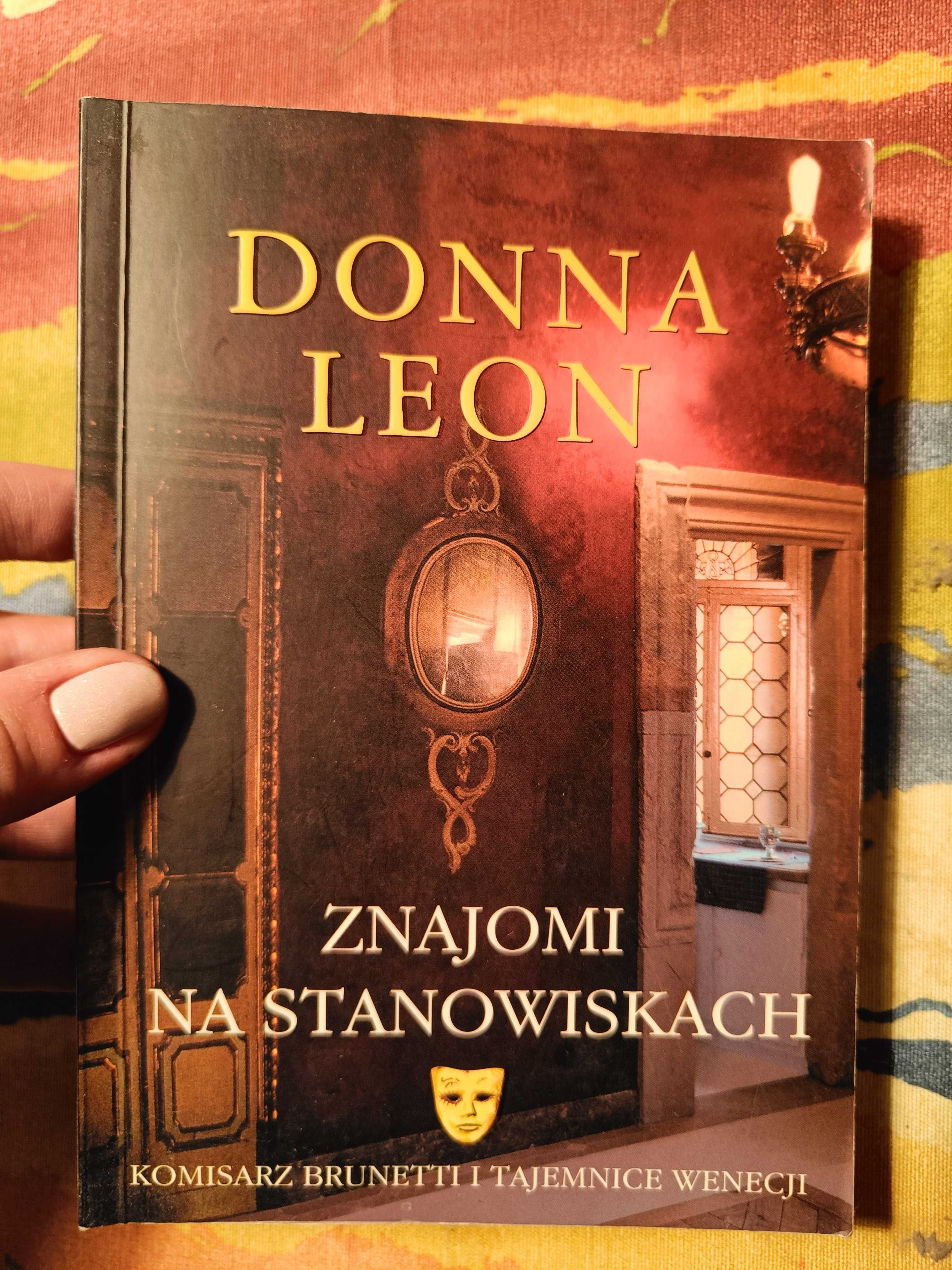 Znajomi na stanowiskach Donna Leon kryminał tanio