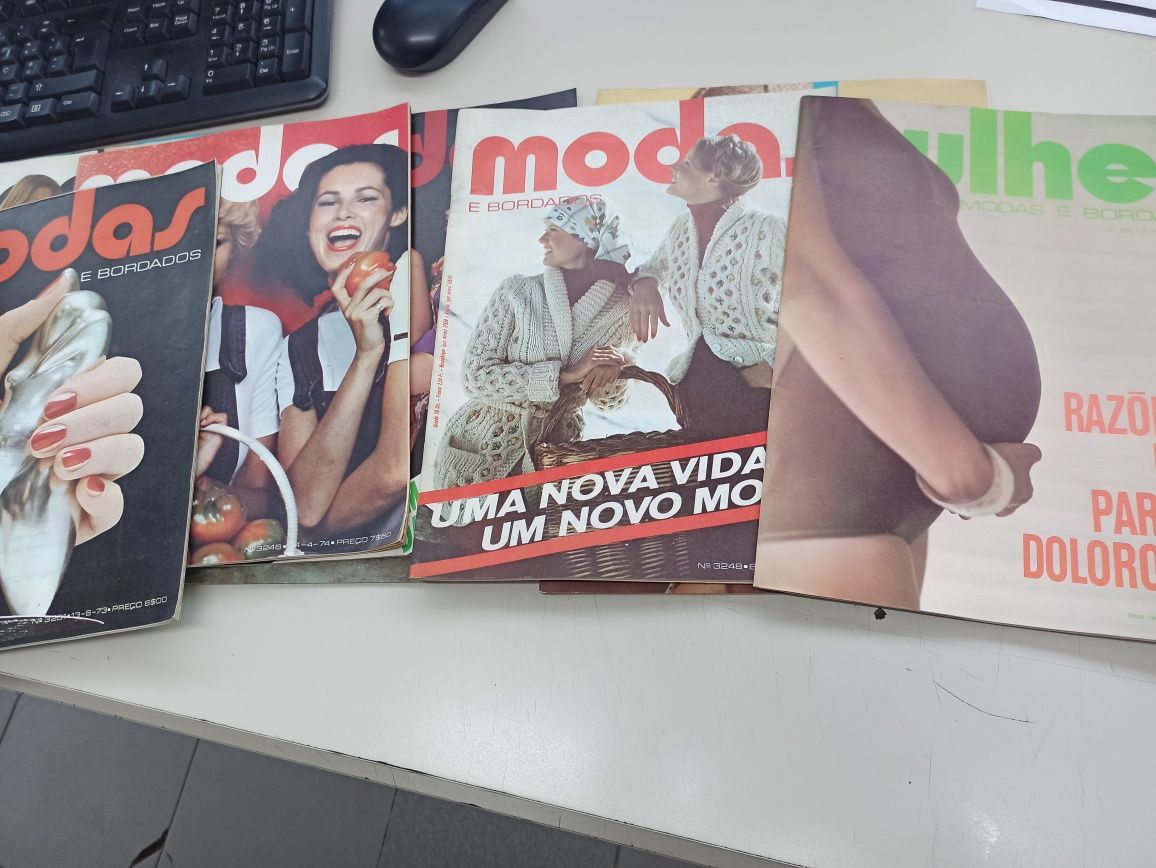 Revistas década 70 moda