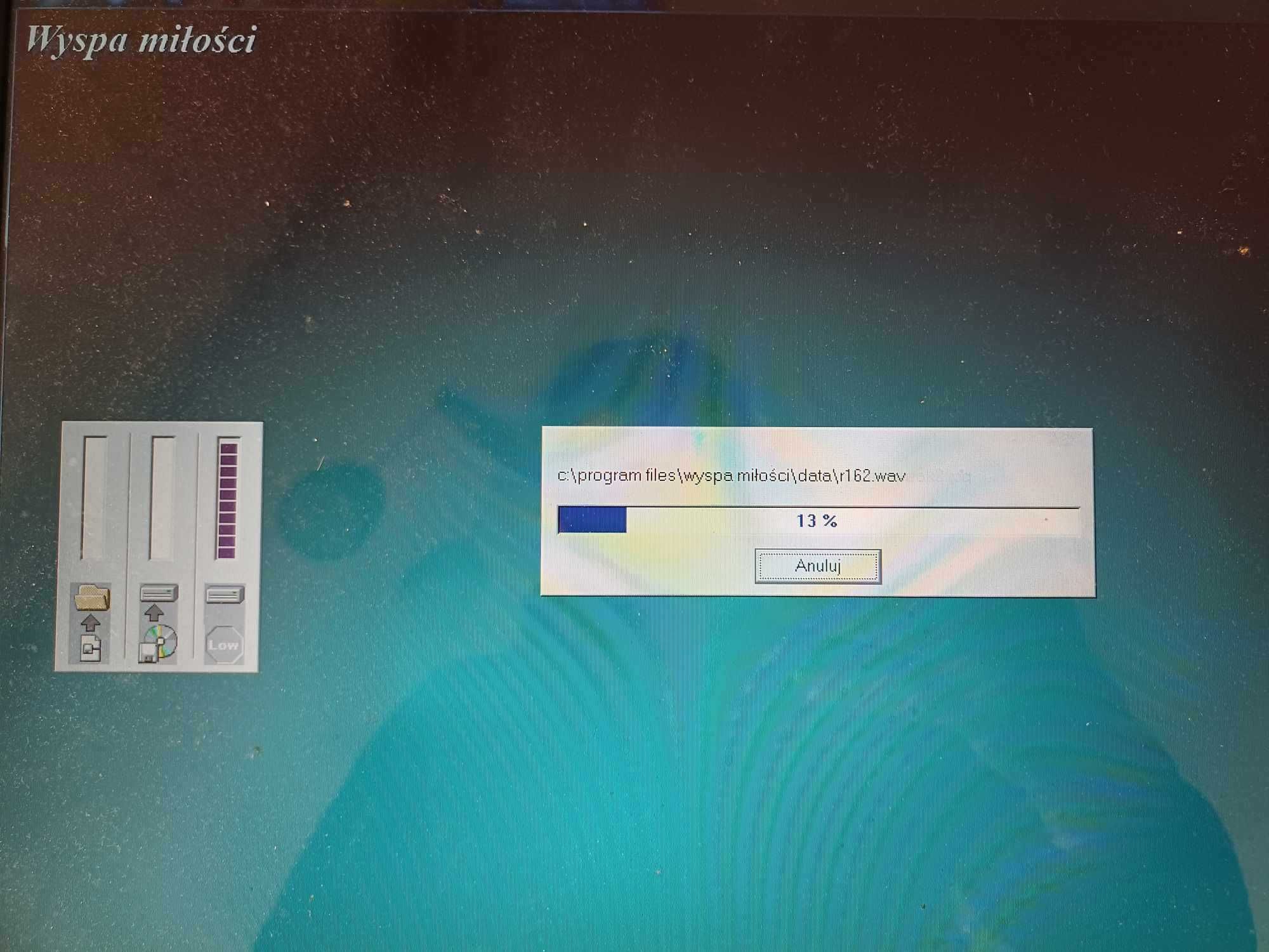 Przygody Ryśka. Wyspa miłości - CD-ROM, oryginał, gra  18+ z 2001 r.