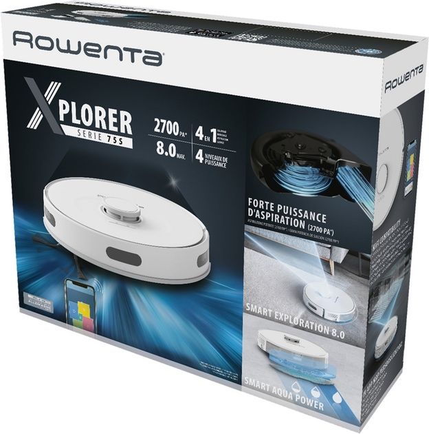 Робот-пилосос Rowenta X-PLORER Serie 75 S RR8567WH