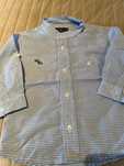 Camisa Mayoral quadradinhos 3M