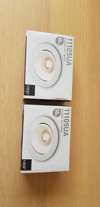 2 oprawy oczko downlight podstropowy podtynkowy okrągły wpust oczko bi