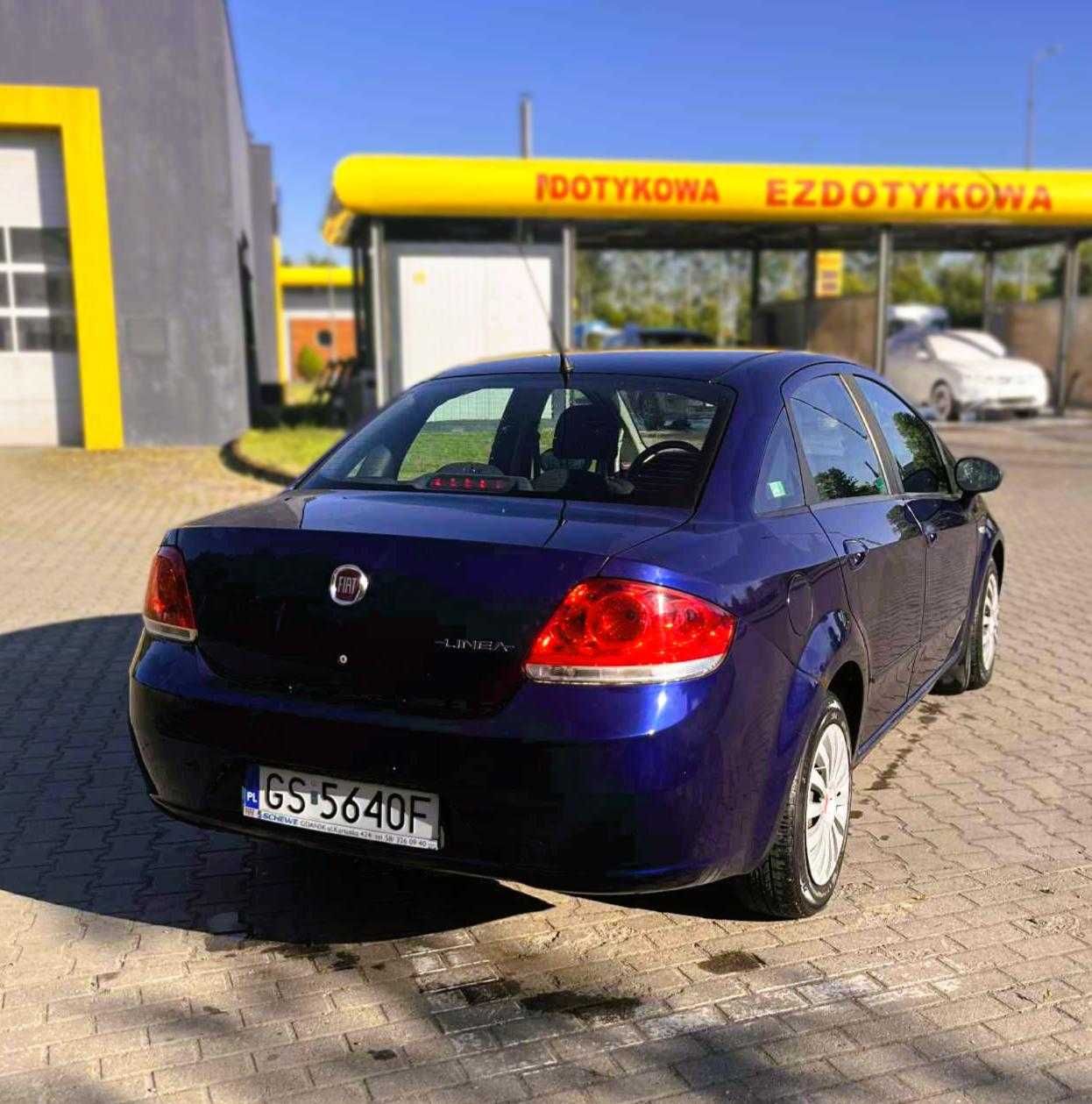 Fiat Linea 1.4 2008 długie opłaty, niski przebieg, alufelgi