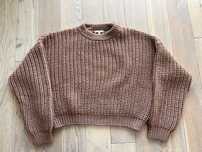 The Odder Side sweter jasny brąz