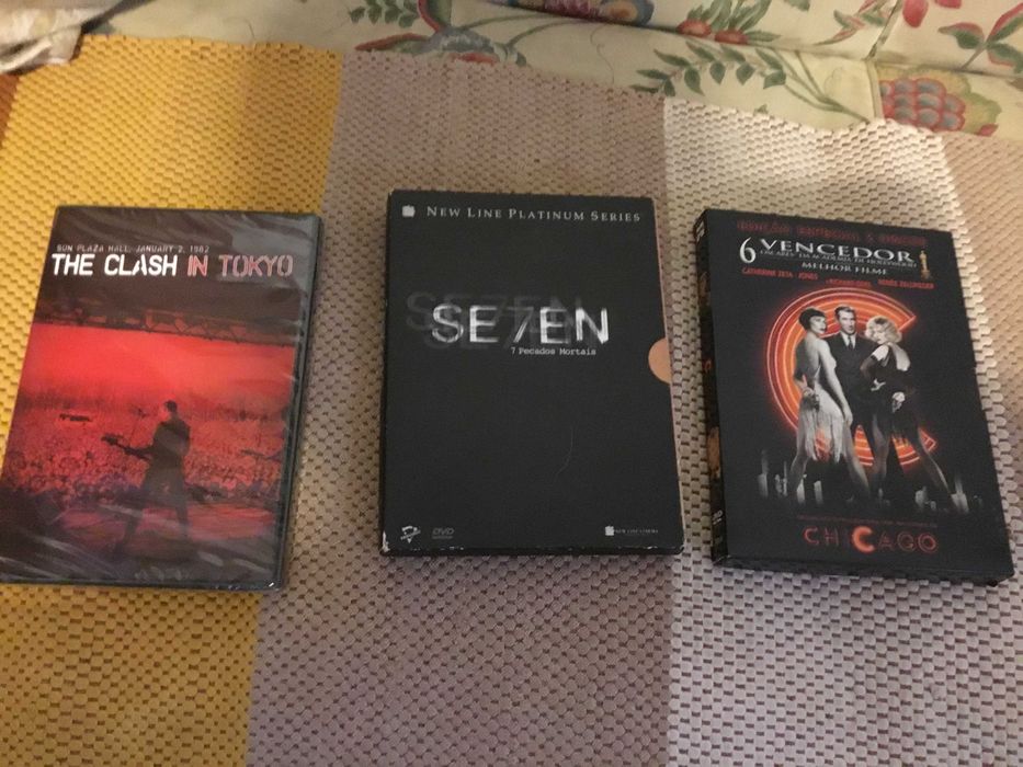 DVD - The Clash/ filme Seven / Chicago
