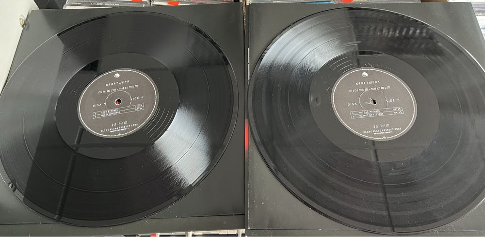 Kraftwerk - Minimum Maximum (2005, UK, Vinyl Box Set, 4 x LP, NM-)