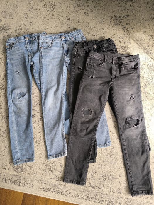 Zestaw jeansów 134