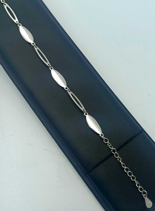 Elegancka Srebrna Bransoletka 4,11g p925 21cm
