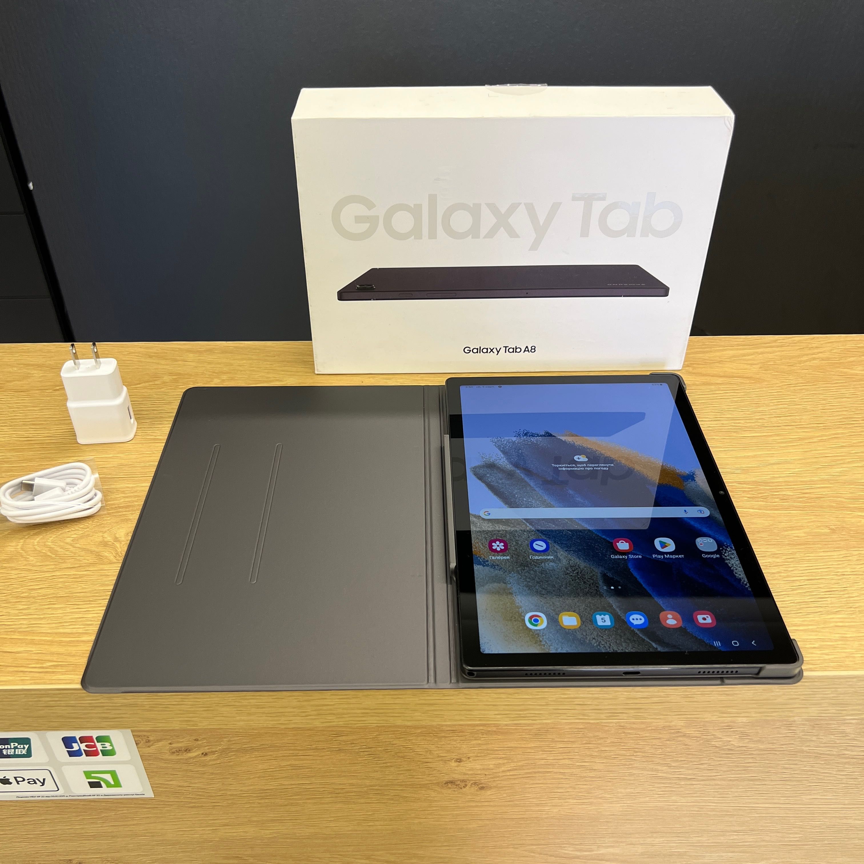 Samsung Galaxy Tab A8 4/64Gb Wi-Fi Gray X200 + Оригінальний чохол!