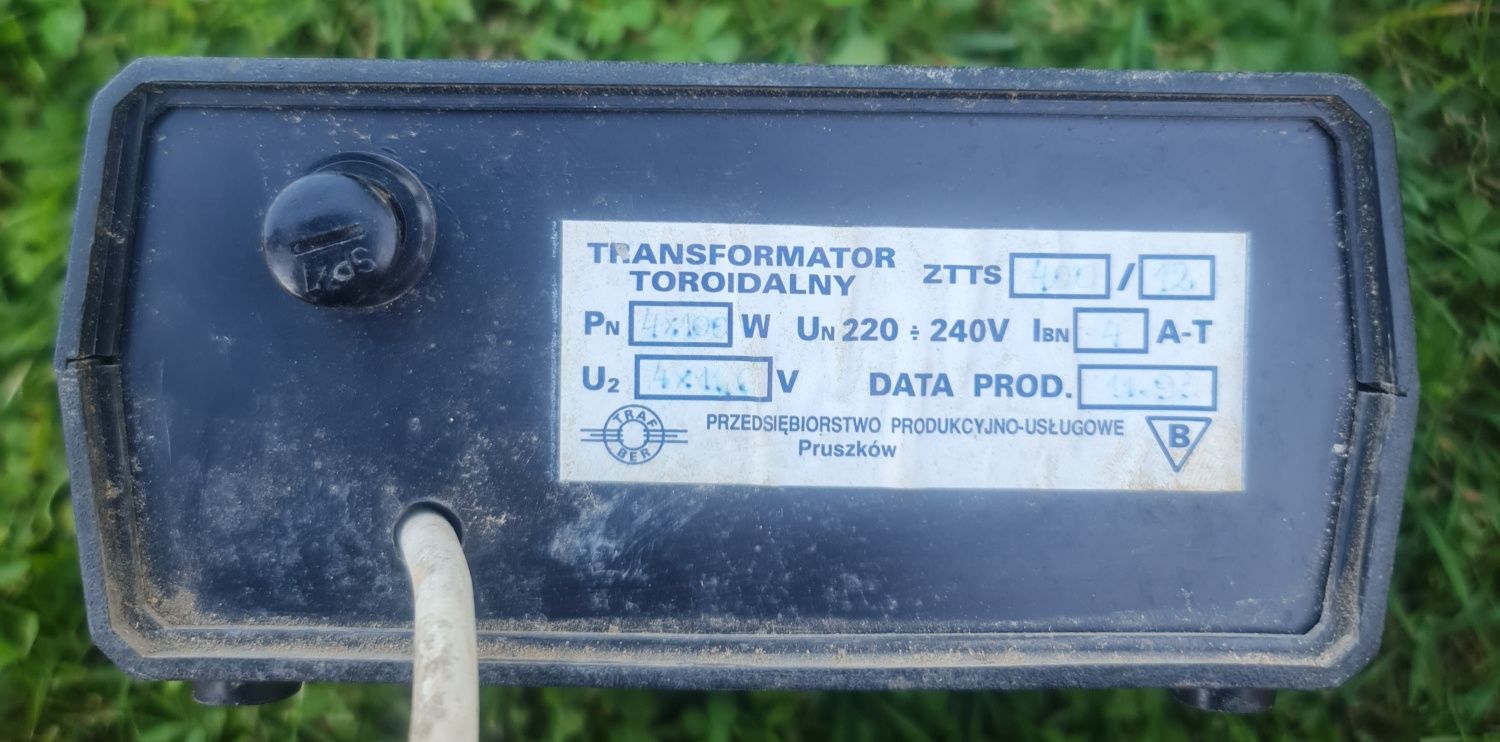 Transformator toroidalny 4x100w