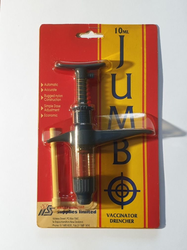 Strzykawka automatyczna 10 ml per os JUMBO NOWA