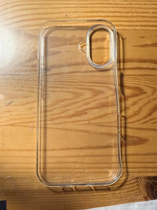 прозрачный чехол айфон 16