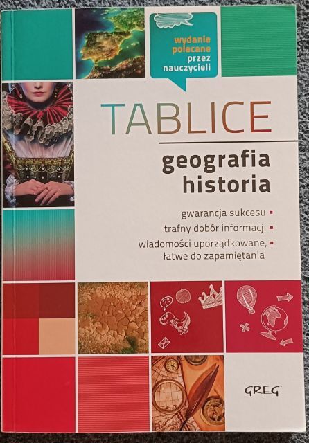 tablice - geografia i historia