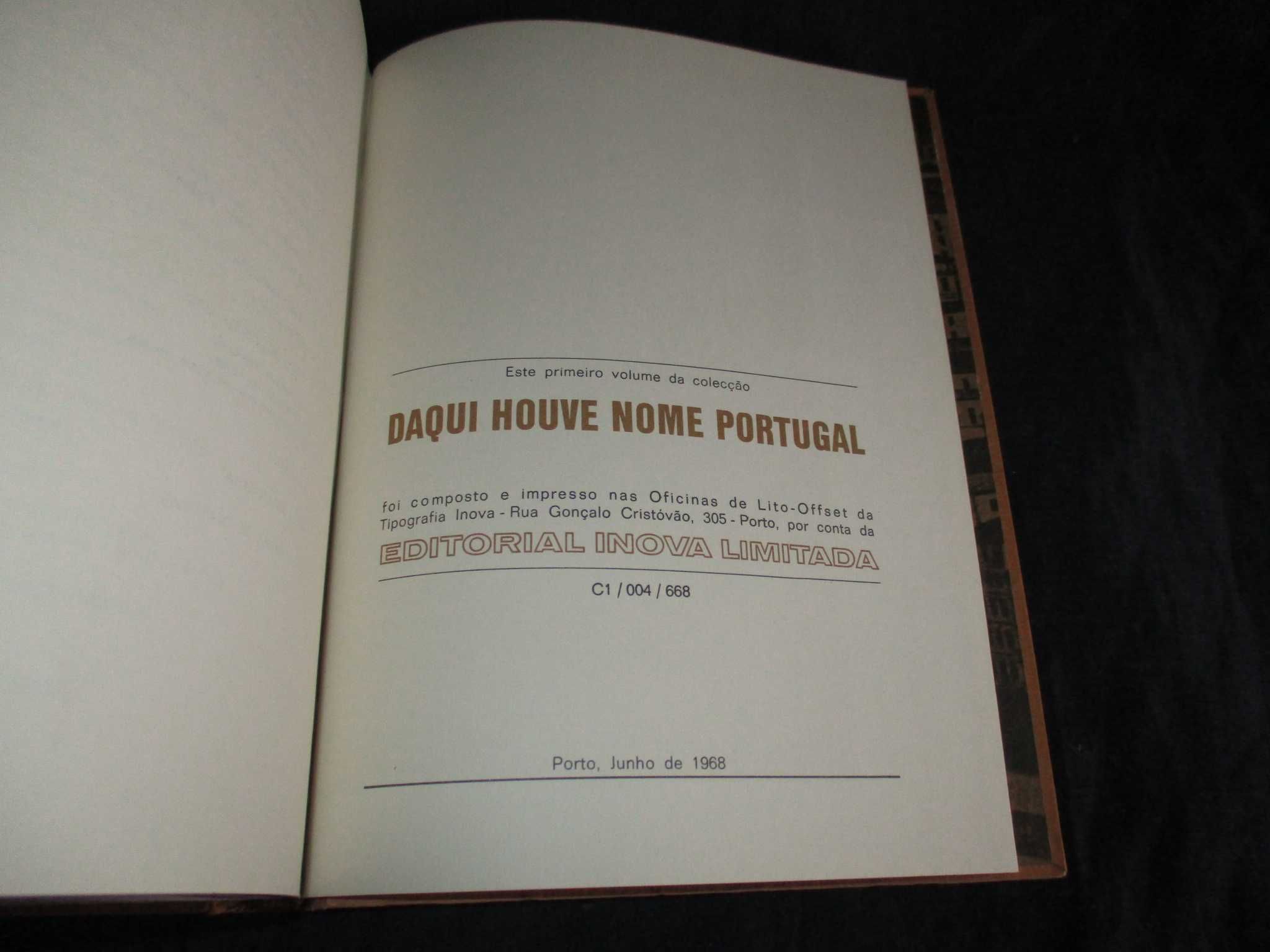 Livro Daqui Houve Nome Portugal Eugénio de Andrade 1968