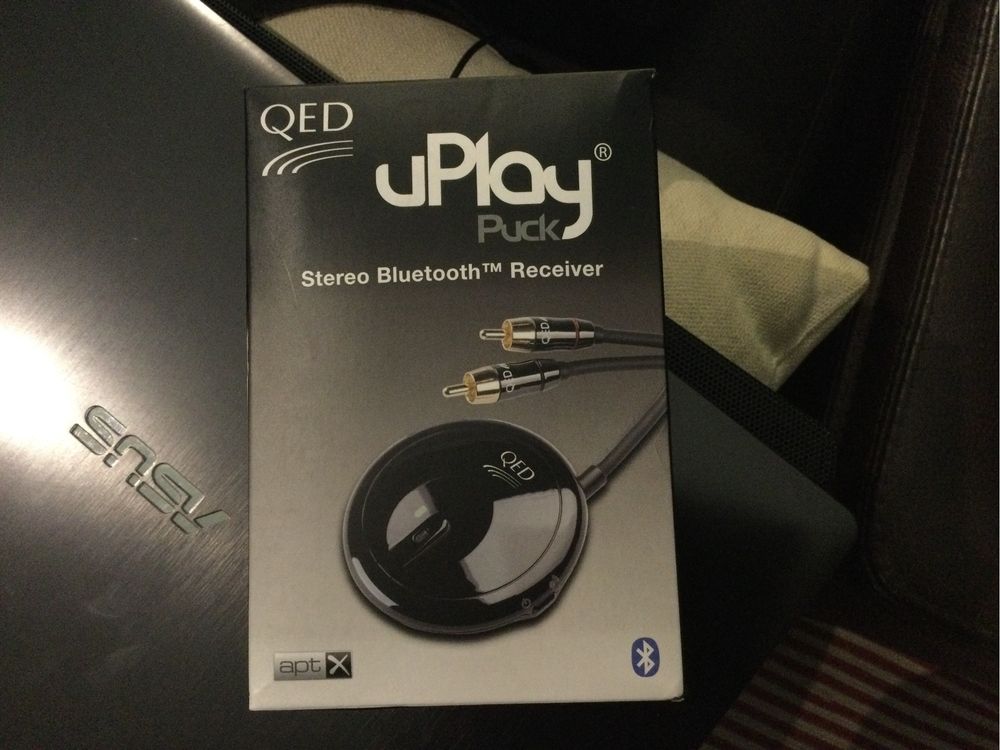 QED uPlay Bluetooth receiver aptx de alta qualidade