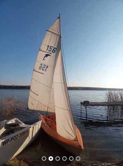 Żaglówka, jacht Klepper Trainer. Kompletna! Dobra też dla wędkarzy:)