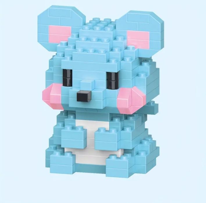 Mini blocos de montar rato