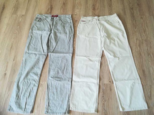 Spodnie męskie XL (L32) 2 pary