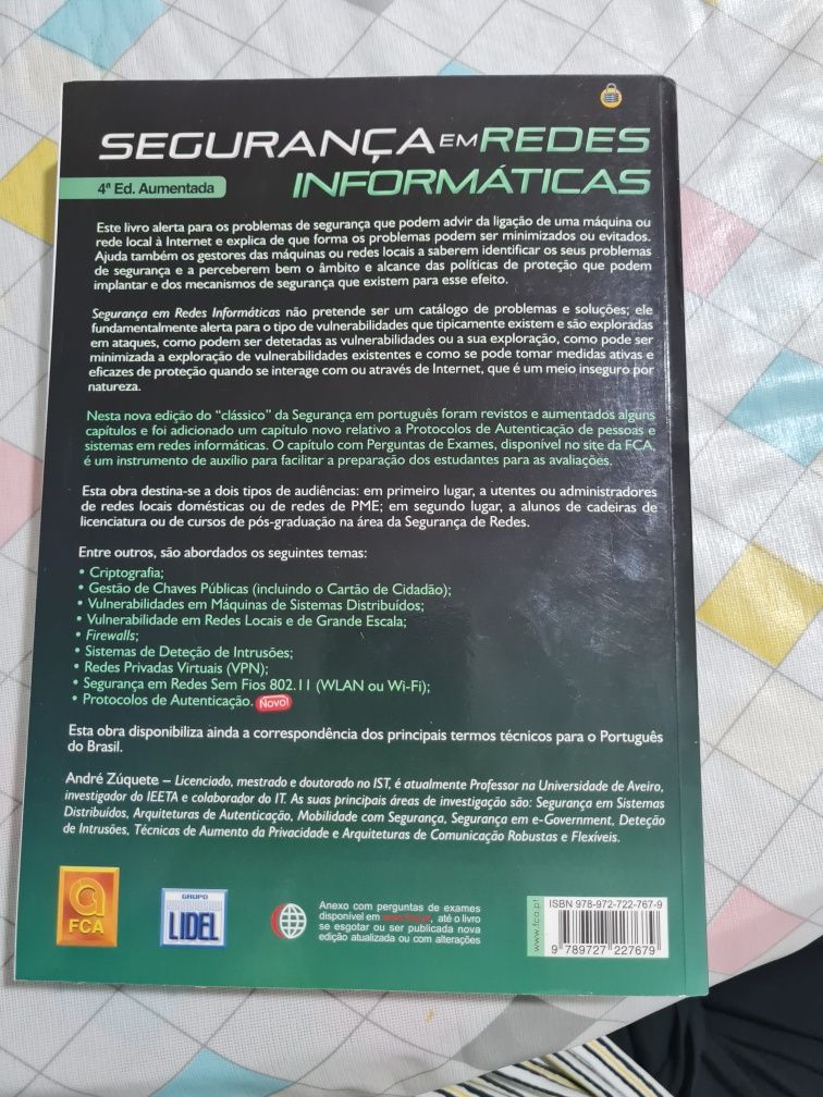 Livro Segurança em Redes Informáticas