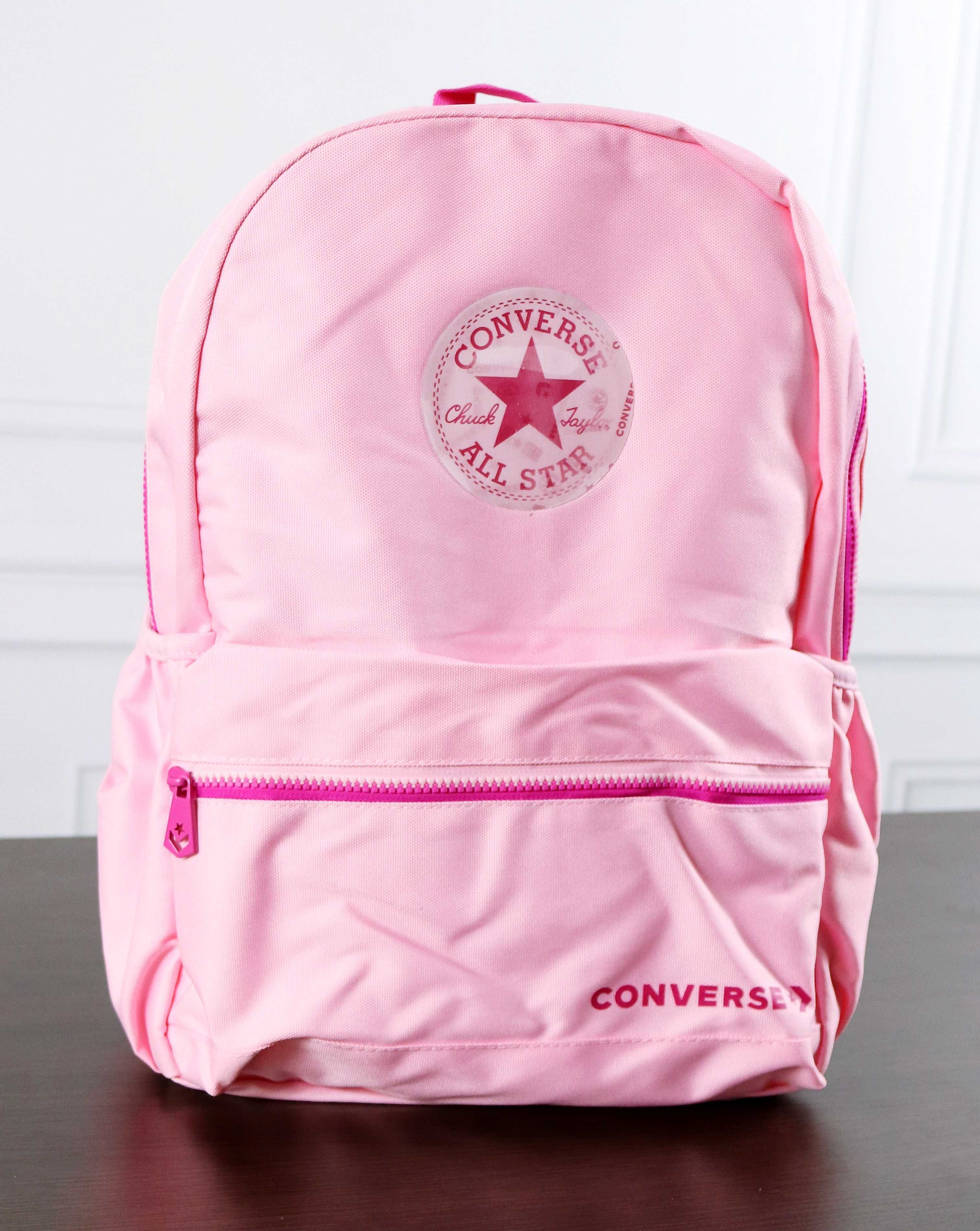 Nowy różowy plecak Converse