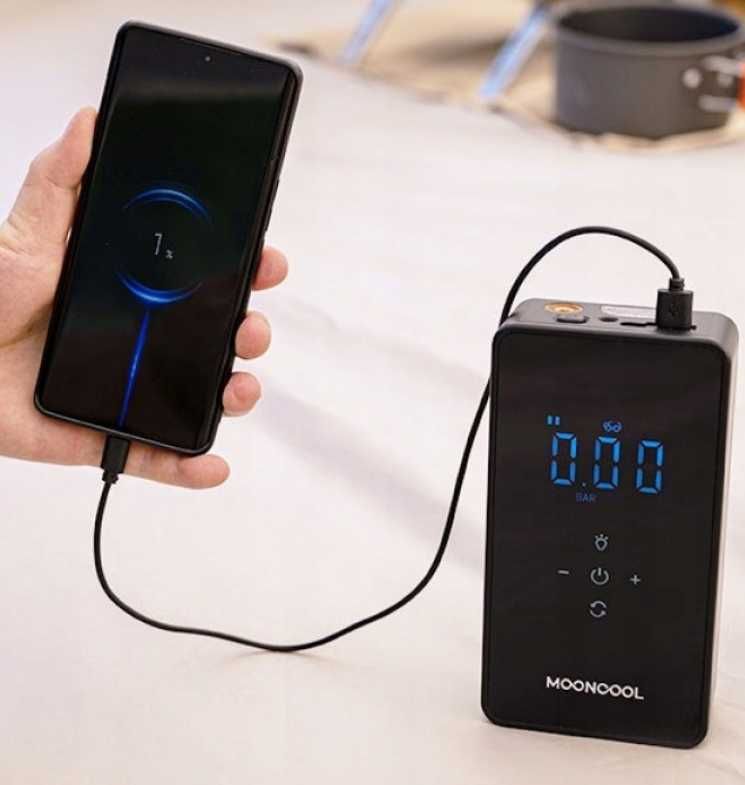 MOONCOOL AP10 - Elektryczna Akumulatorowa Pompka T