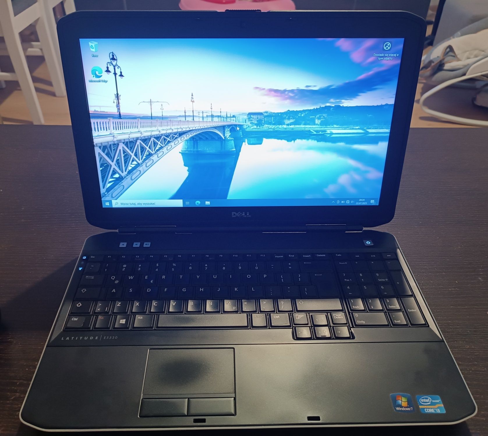 Laptop Dell Latitude e5530 8Gb ram 500gb dysk