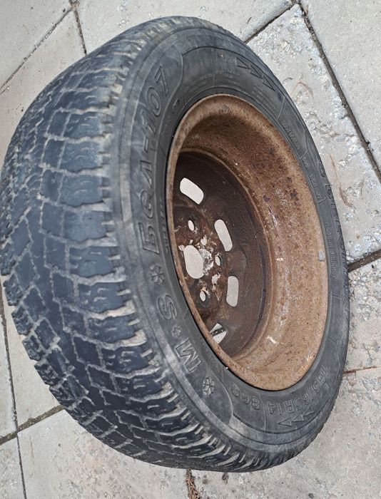 Колесо Москвич 2141 зима запаска 185/65 R14