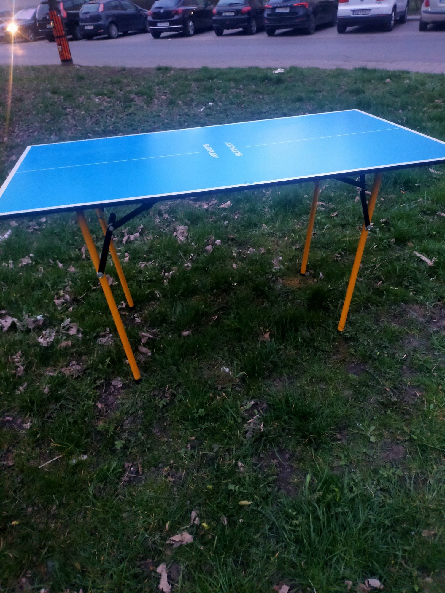 Stół do ping pong 70x130 bez siatki bez nóg