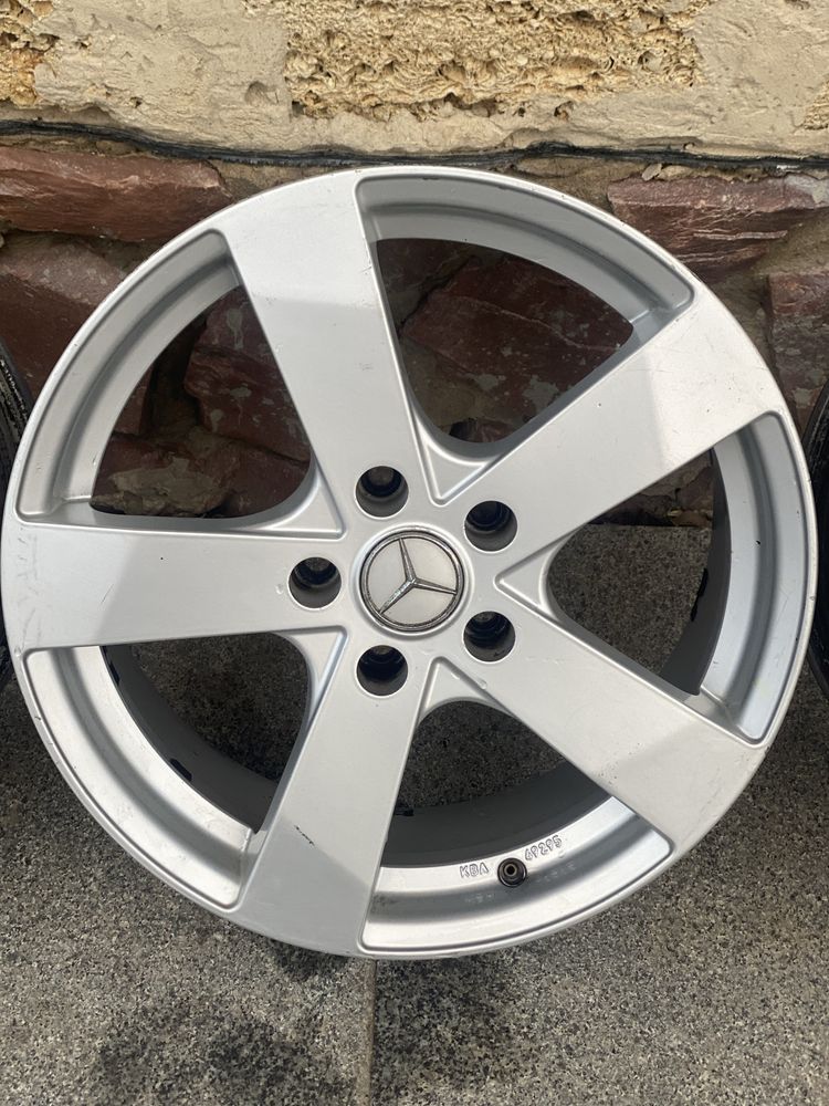 Диски оригінальні Dezent R17 5.112 Mercedes Volkswagen Audi Skoda