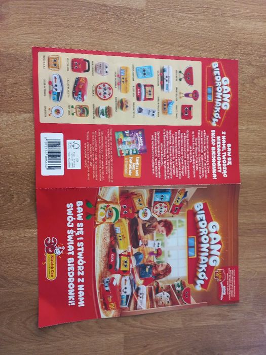 Album gang biedroniaków komplet naklejek