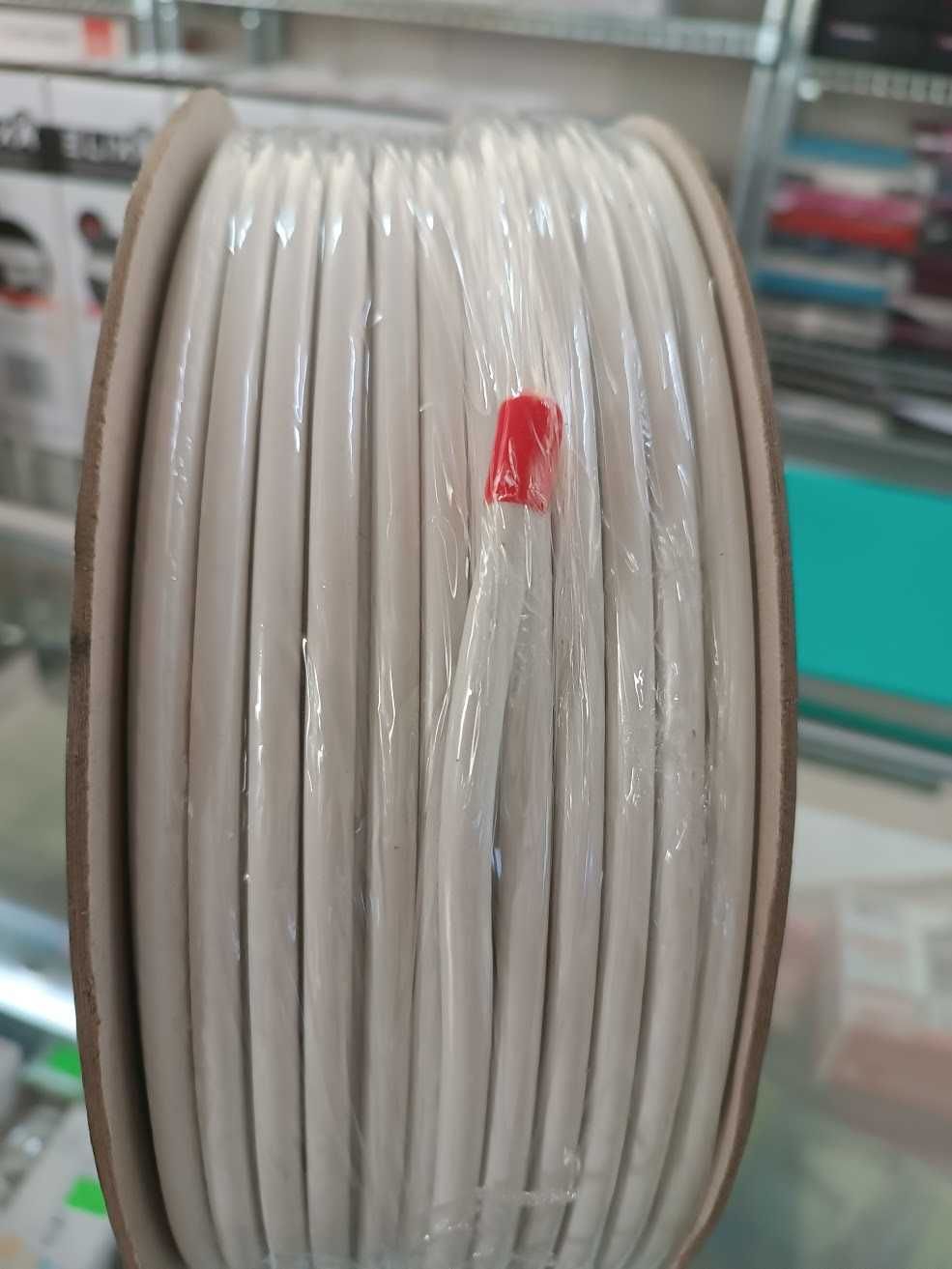 Cabo coaxial RG 6 branco – 100 mts – IDEALSAT
